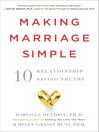 Cover image for Making Marriage Simple